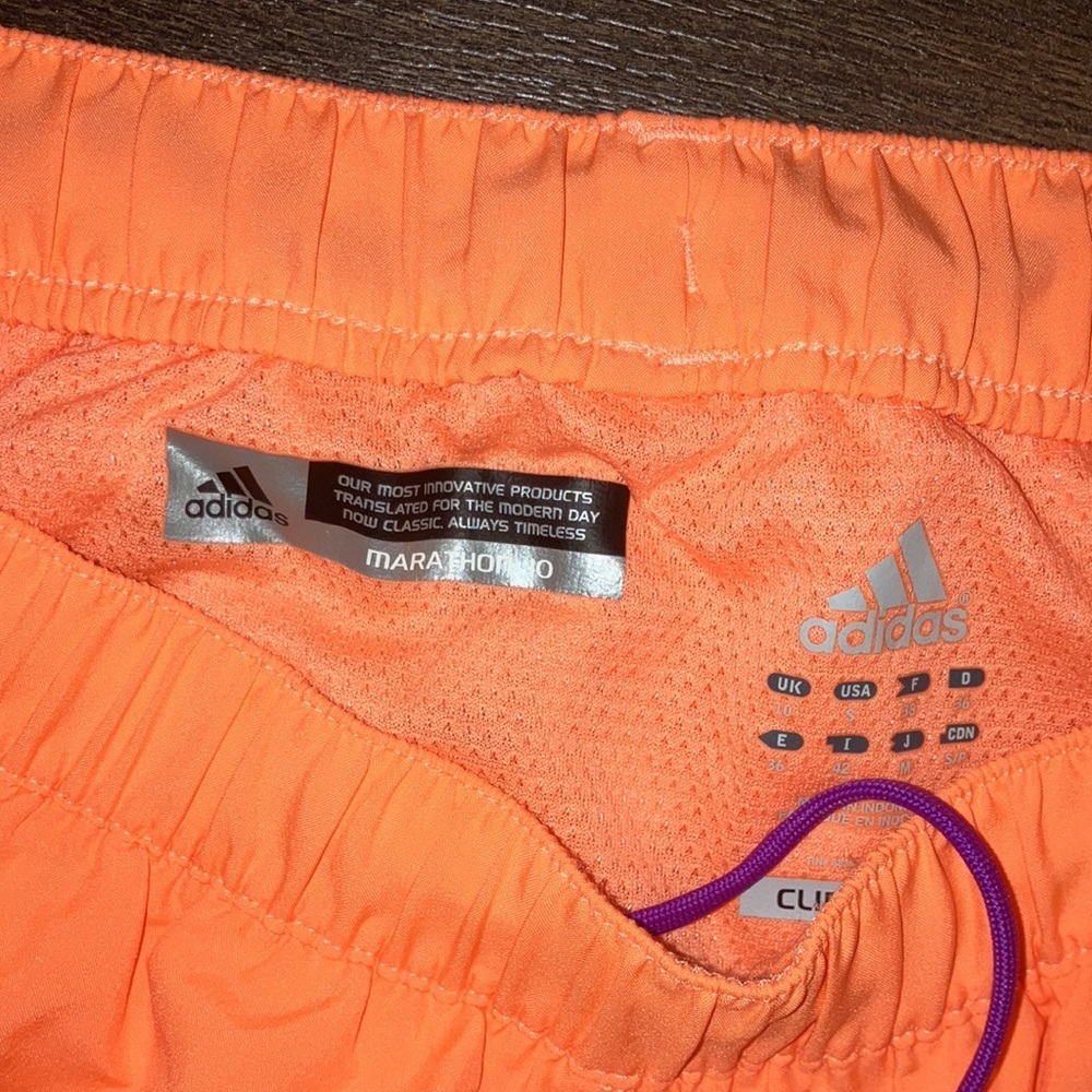 Adidas neon orange shorts​ - Picture 4 of 4